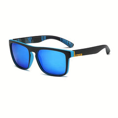 2pcs Men's Casual Square Frame Sunglasses UV Protection