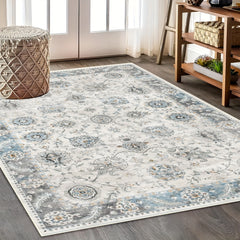 Persian Boho Kitchen Mat Anti Slip Carpet Absorbent Bath Laundry Floor Mat