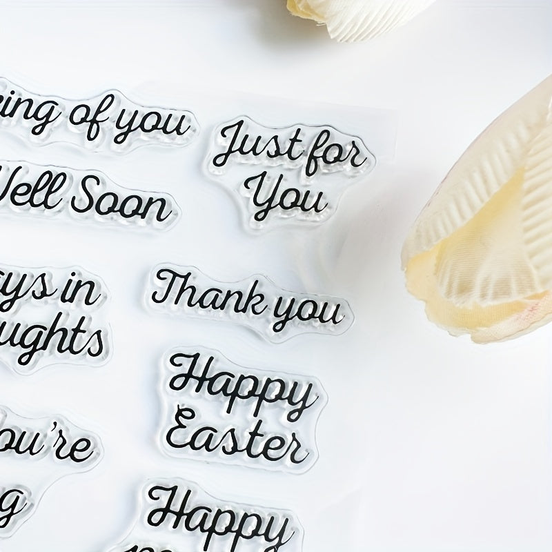 Grandparents Transparent Stamps for Card Making, Scrapbook Decoration