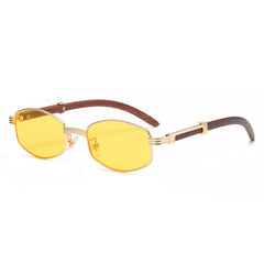 Oval Frame Gradient Sunglasses for Men & Women