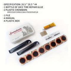 Bike Repair Kit Tire Patch Multifunction Puncture Set