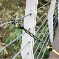 10pcs Outdoor Bungee Cord With Hook for Camping Boats Luggage