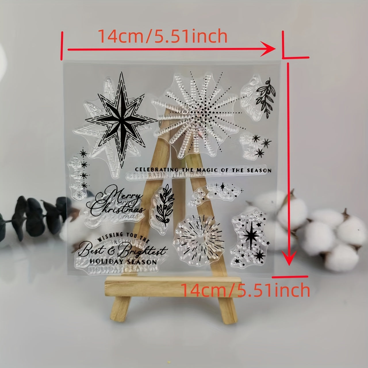 Christmas Metal Cutting Dies And Stamps For Scrapbook Craft Supplies