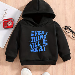 Baby Boys Sweatshirt EVERY THING WILL BE OKEY