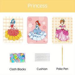 Princess Painting Dress Up Craft Book for Girls
