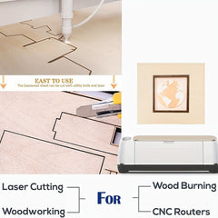 10pcs Basswood Sheets 12 X 8 X 1 12 Inch 2mm Thick Plywood Smooth Surfaces