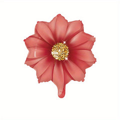 50pcs Flower Aluminum Balloons for Birthdays and Photos