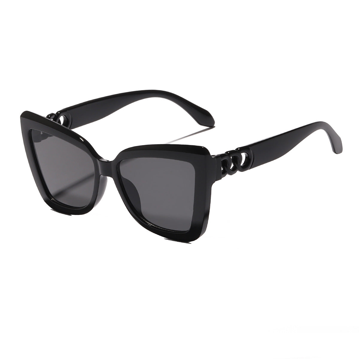 Cat Eye Sunglasses UV400 Hollow Temple Glasses