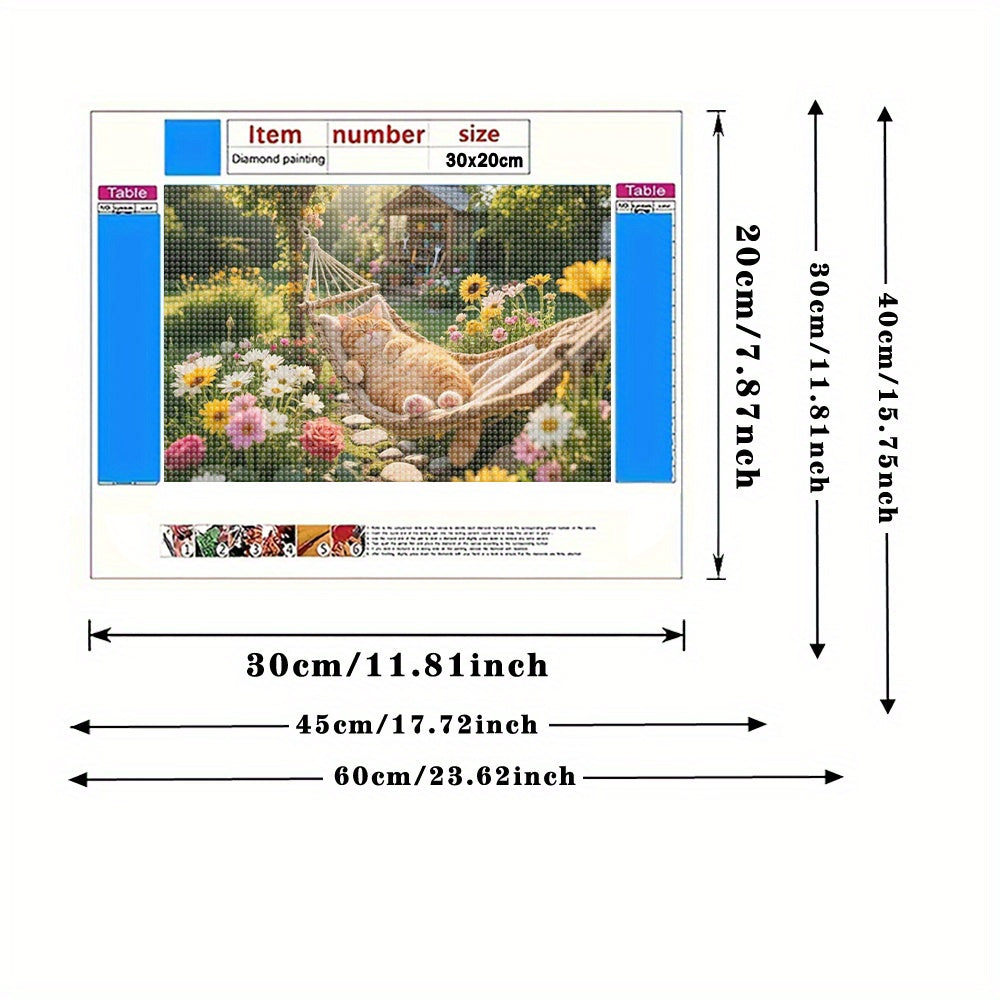 Charming Garden Themed Diamond Painting Kit - Ideal Gift for Women