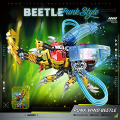 Animal Building Blocks Punk Wind Insect Ornaments Men Women