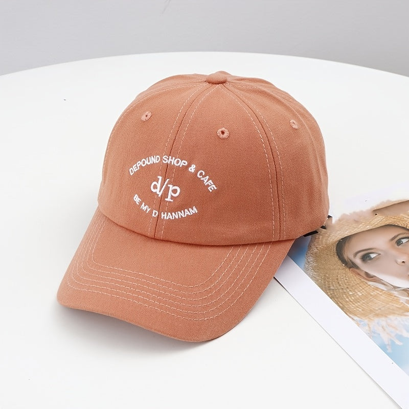 Men's Street Letter Duck Tongue Baseball Hat