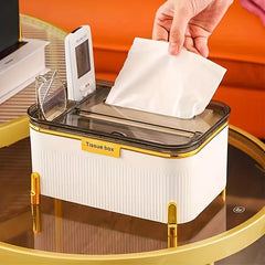 Multifunctional Tissue Box Remote Control Holder