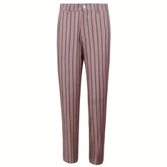 Men's Striped Dress Pants - Semi-Formal Stretch Woven Pants