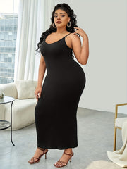 Sexy Bodycon Maxi Midi Cami Dress