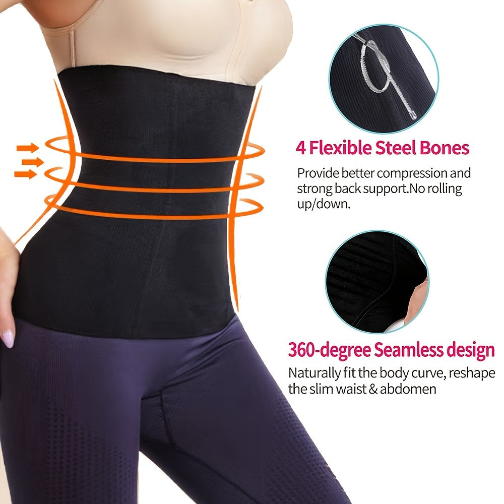 Women's Corset Waist Trainer Tummy Control Belt - Size Up