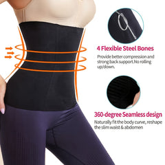 Women's Corset Waist Trainer Tummy Control Belt - Size Up