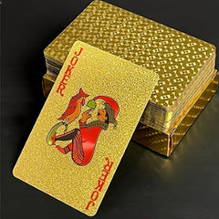 54pcs Waterproof Plastic Playing Cards for Adults Magic Collectors