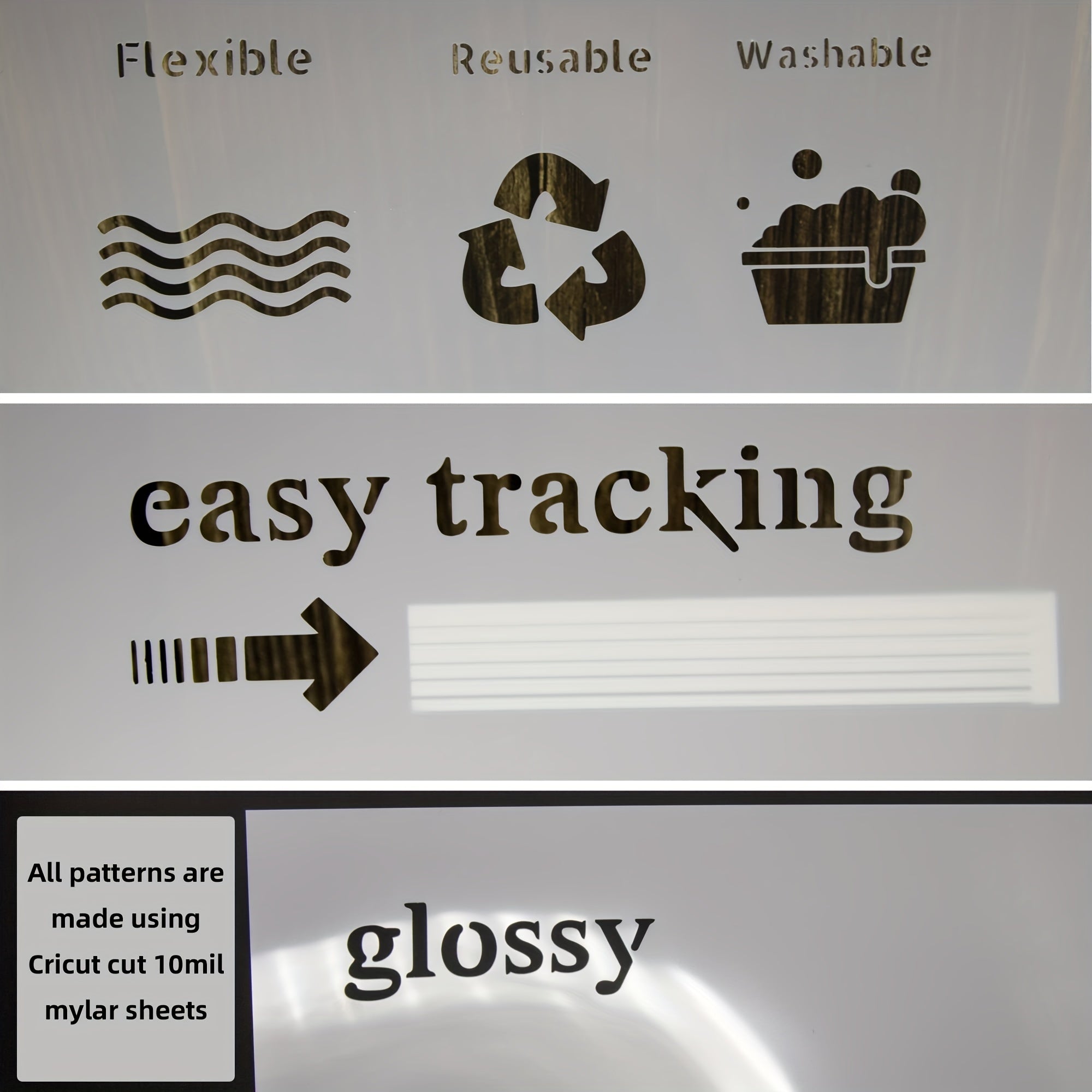 30x48in 7.5 Mil Milky Translucent Mylar Sheet for Stencil Making