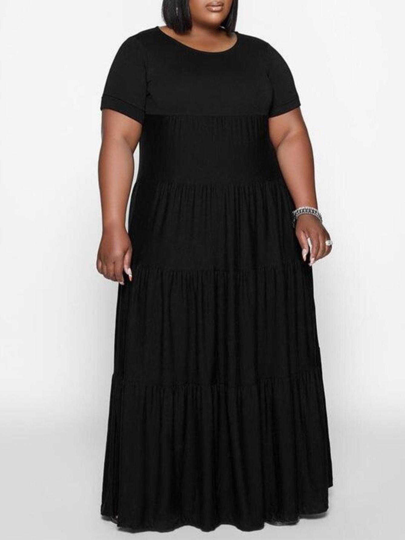 Women's Plus Size Loose Fit Maxi Dress