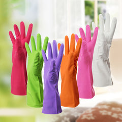 Reusable Waterproof Latex Cleaning Gloves 30 8