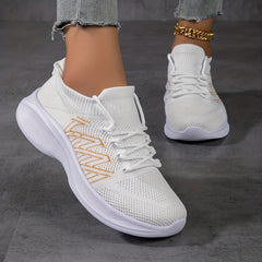 Women's Breathable Running Shoes Lightweight Non slip Leisure Shoes