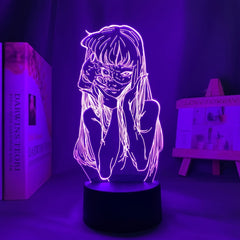 Anime 3D Lamp for Bedroom Decor Nightlight Birthday Gift