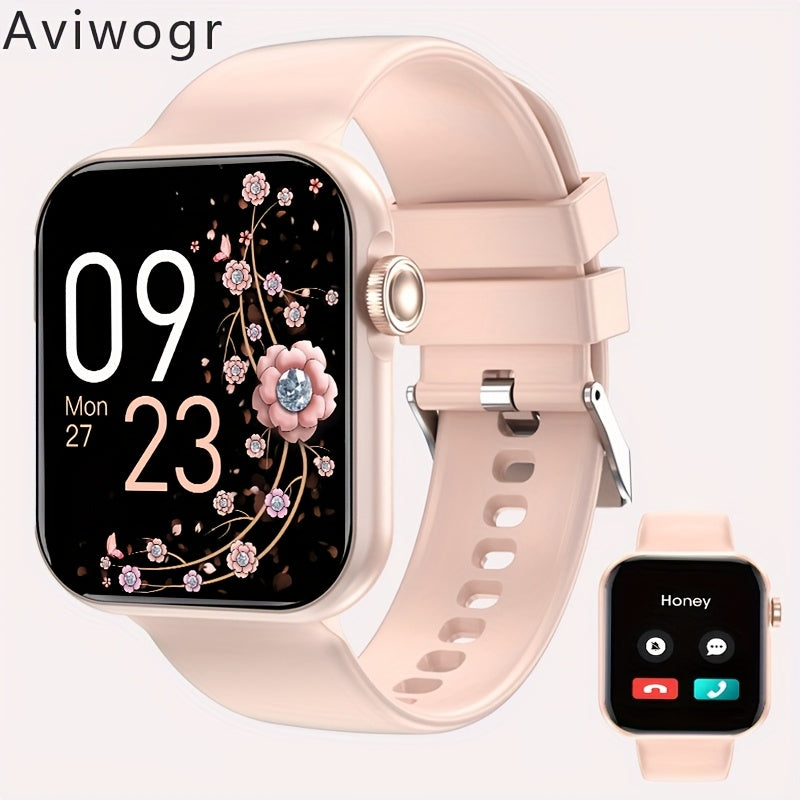 Unisex Smartwatch 1.83 Inch Full Screen Voice Call Wireless Smartwatch