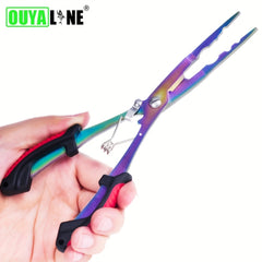 OUYALINE Portable Fishing Plier Stainless Steel Line Cutting Scissors
