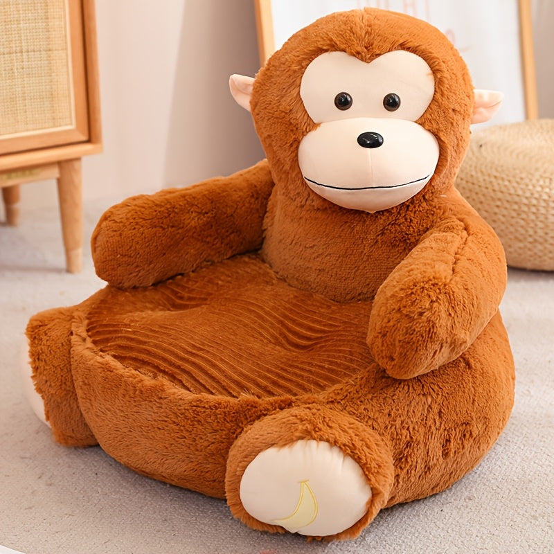 Animal Sofa Cartoon Shaped Comfortable Fabric Four Styles Rabbit Bear Pig Monkey