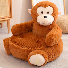 Animal Sofa Cartoon Shaped Comfortable Fabric Four Styles Rabbit Bear Pig Monkey