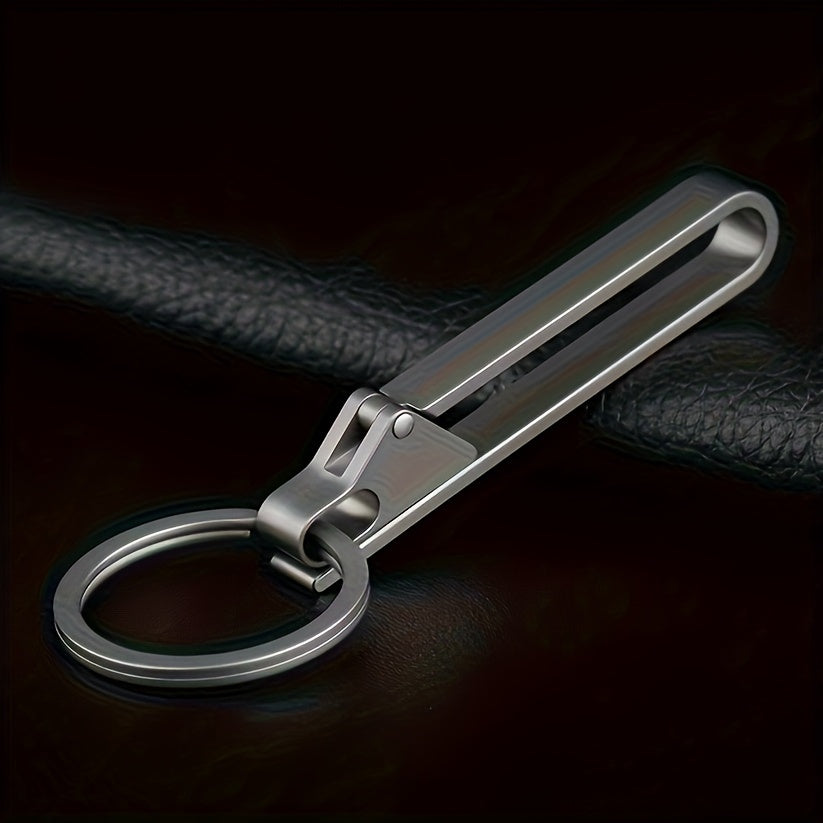 Titanium Alloy Keychain Belt Buckle for Hiking