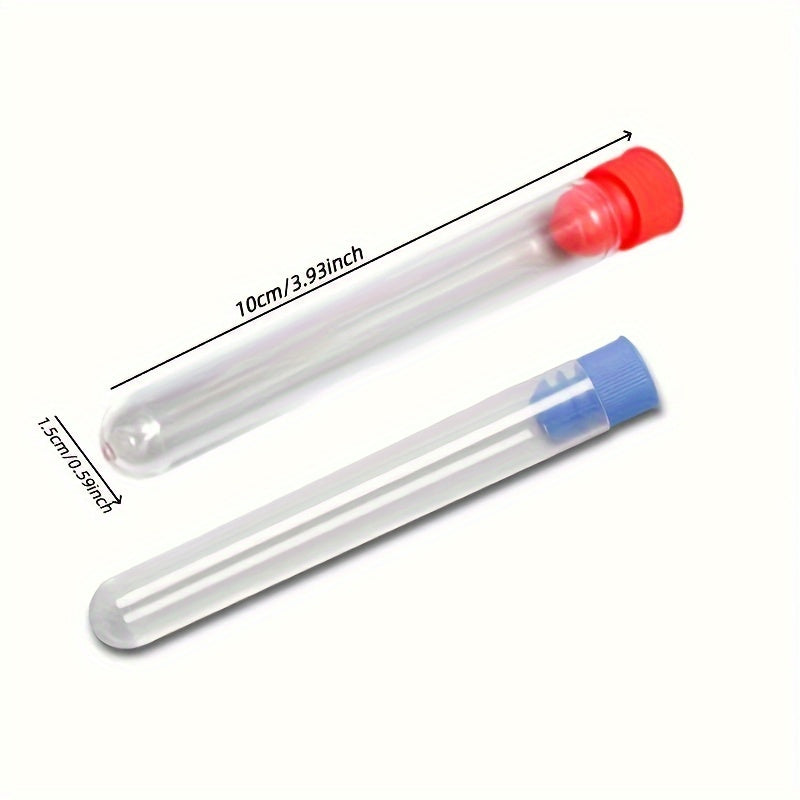 4pcs Test Tube Stopper & Holder Set For Science Chemistry Experiment