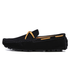 Men's Bowknot Moccasin Loafers Comfy Slip On Shoes