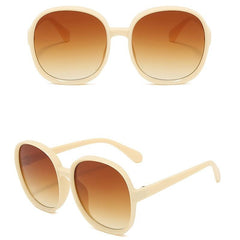Vintage Round Frame Sunglasses for Women