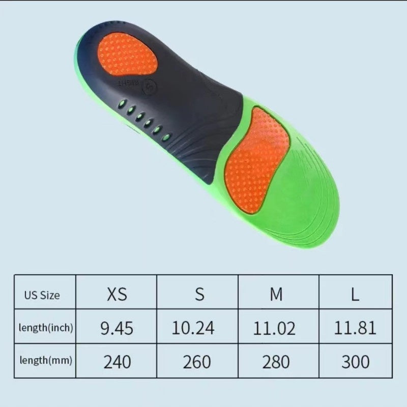 Plantar Fasciitis Arch Support Insoles Orthotic Inserts Metatarsalgia