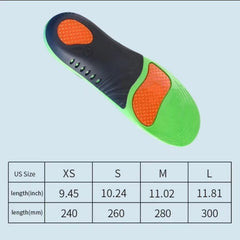 Plantar Fasciitis Arch Support Insoles Orthotic Inserts Metatarsalgia
