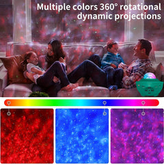 Starlight Projector 3-In-1 Night Light with Music Speaker & Remote