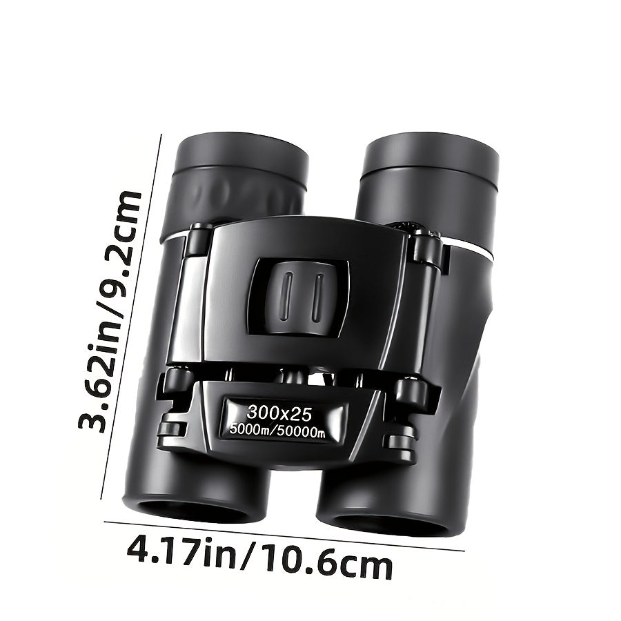 Foldable Binoculars HD Portable Waterproof Anti-fog Bird Watching Travel Concert