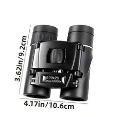 Foldable Binoculars HD Portable Waterproof Anti-fog Bird Watching Travel Concert
