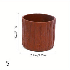 Creative Resin Flowerpot Container - Minimalist Design