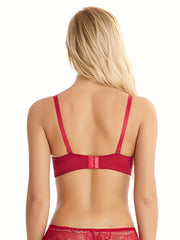 Bow Tie Push Up Bra Women's Lingerie