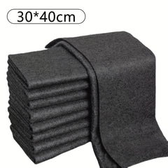 10pcs Microfiber Cleaning Cloth No Water Marks Reusable for Window Car Glass