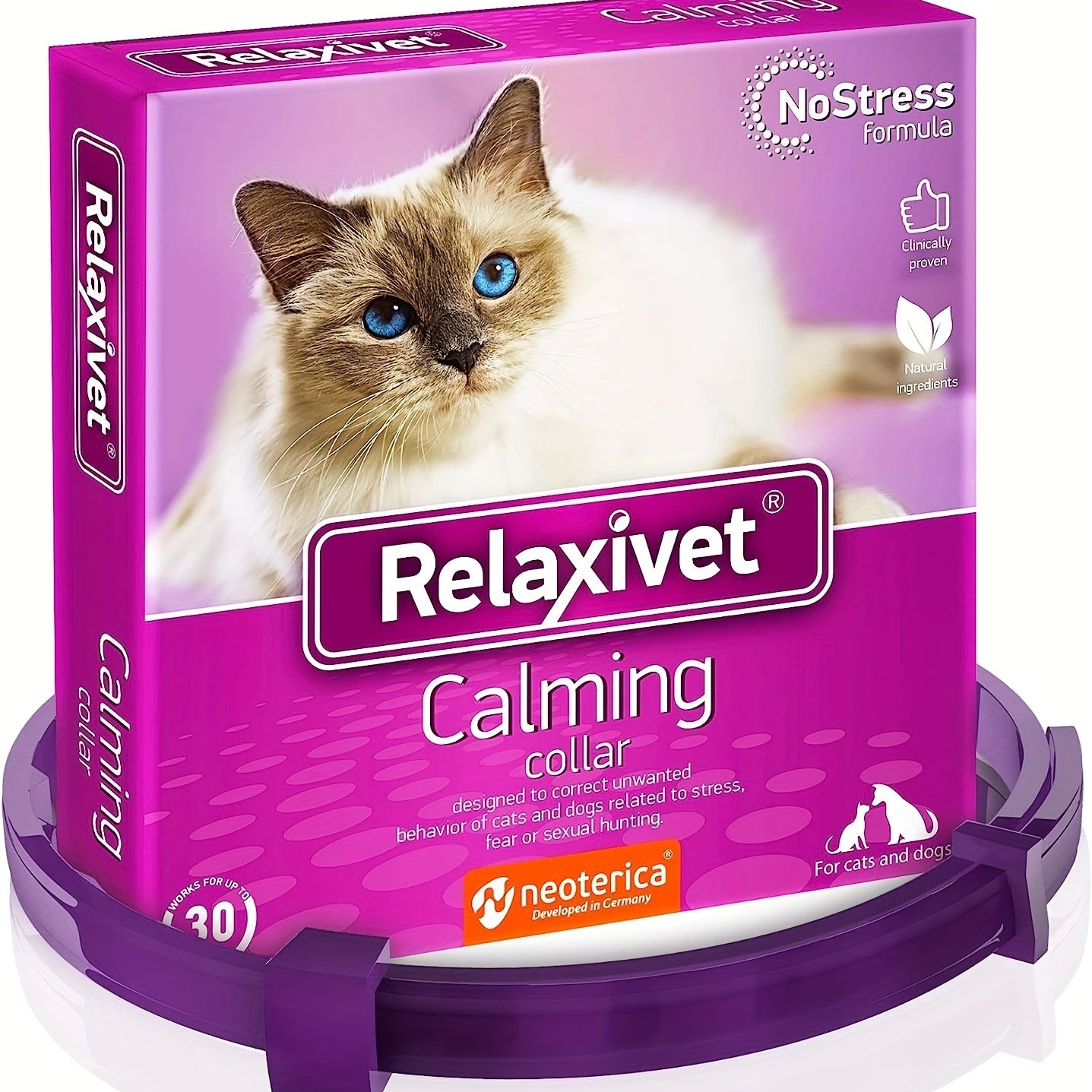 Cat Calming Collar & Anti Anxiety Feline Pheromones