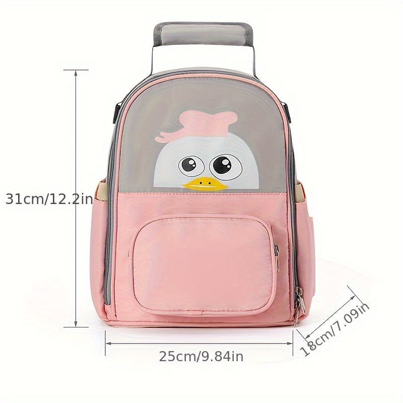 Insulated Backpack Large Capacity Meal Bag Essential for Work Travel Picnic