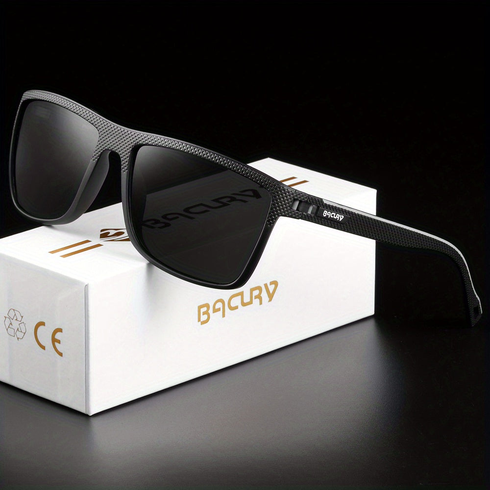 BACURY Men's Polarized Sports Sunglasses Lightweight Sun Glasses