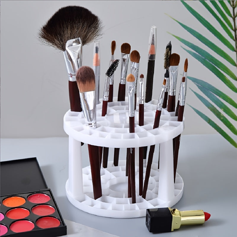 Detachable Makeup Brush Storage Rack Round Cosmetic Brush Organizer
