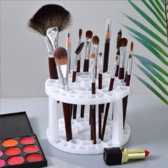 Detachable Makeup Brush Storage Rack Round Cosmetic Brush Organizer