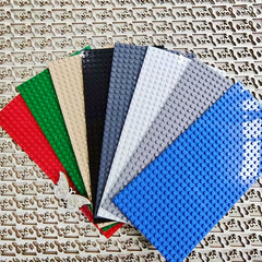 2pcs Small Particle Building Blocks Wall Base Plate Universal Base Plate