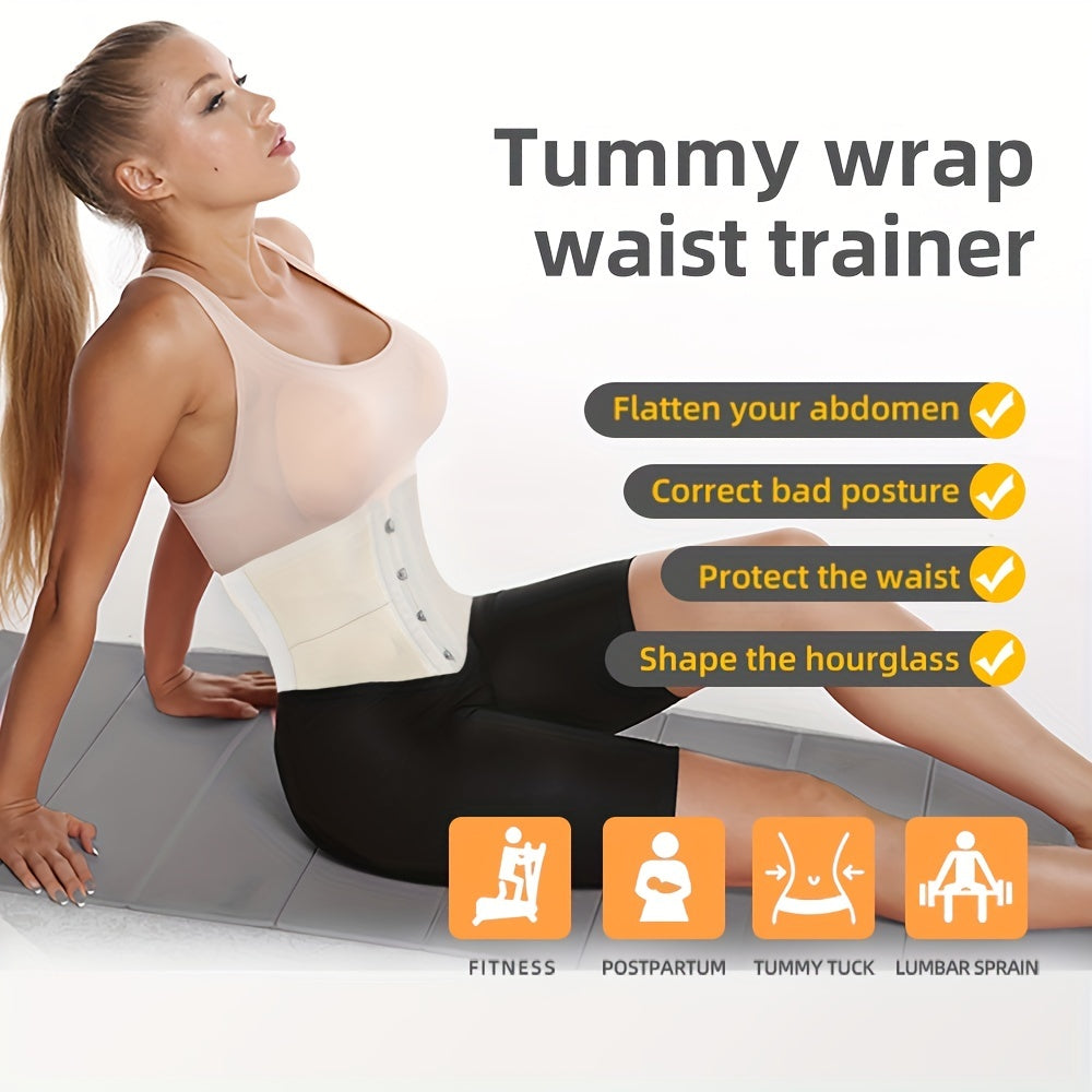 Tummy Control Waist Trainer Slim Girdle Belt Cincher