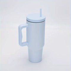 40oz Straw Tumbler Reusable Vacuum Double Wall Stainless Steel Cup